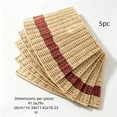 thumbnail image 3 of Handwoven Christmas Tree Collar Straw Rattan Tree Skirt Ring Foldable Base Guard Stand Cover Style D, 3 of 5