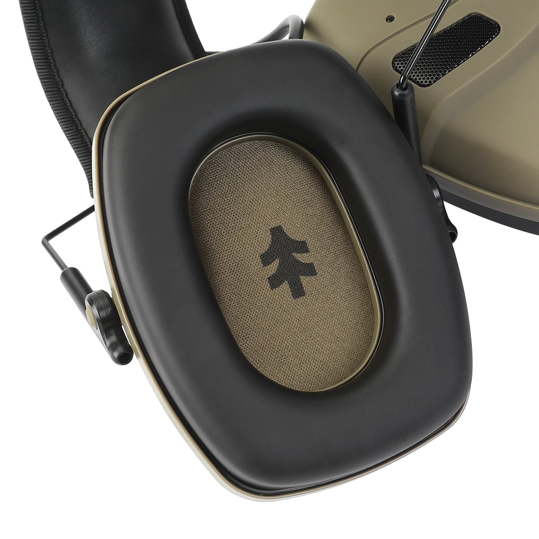 Swiss Tech Tönen SE Electronic Ear Muffs, Sound Boost 13-Level, NRR 24dB, FDE Colorway