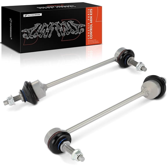 A-Premium 2 x Rear Sway Bar Links Stabilizer Bar Links Compatible with Jaguar XF 2009-2015, XFR 2010-2015, XFR-S 2013-2015, XJ, XJ8, XJR, XJR575, F-Type, XK, XKR, XKR-S, S-Type, Super V8, Vanden Plas