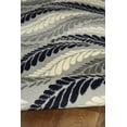 thumbnail image 4 of Capri Bridger Bone Blue Transitional Rug 43 x 73 Easy Care Polypropylene, 4 of 5