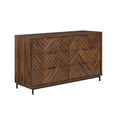 thumbnail image 2 of Better Homes & Gardens Wyatt Geo 6-drawer Dresser, Walnut Finish, 2 of 9