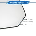 thumbnail image 3 of Reemplazo de vidrio del espejo lateral calefaccionado de ala única con placa de respaldo No. 87611GI000 para Hyundai Ioniq 5 2021-2024 lado izquierdo, 3 of 6