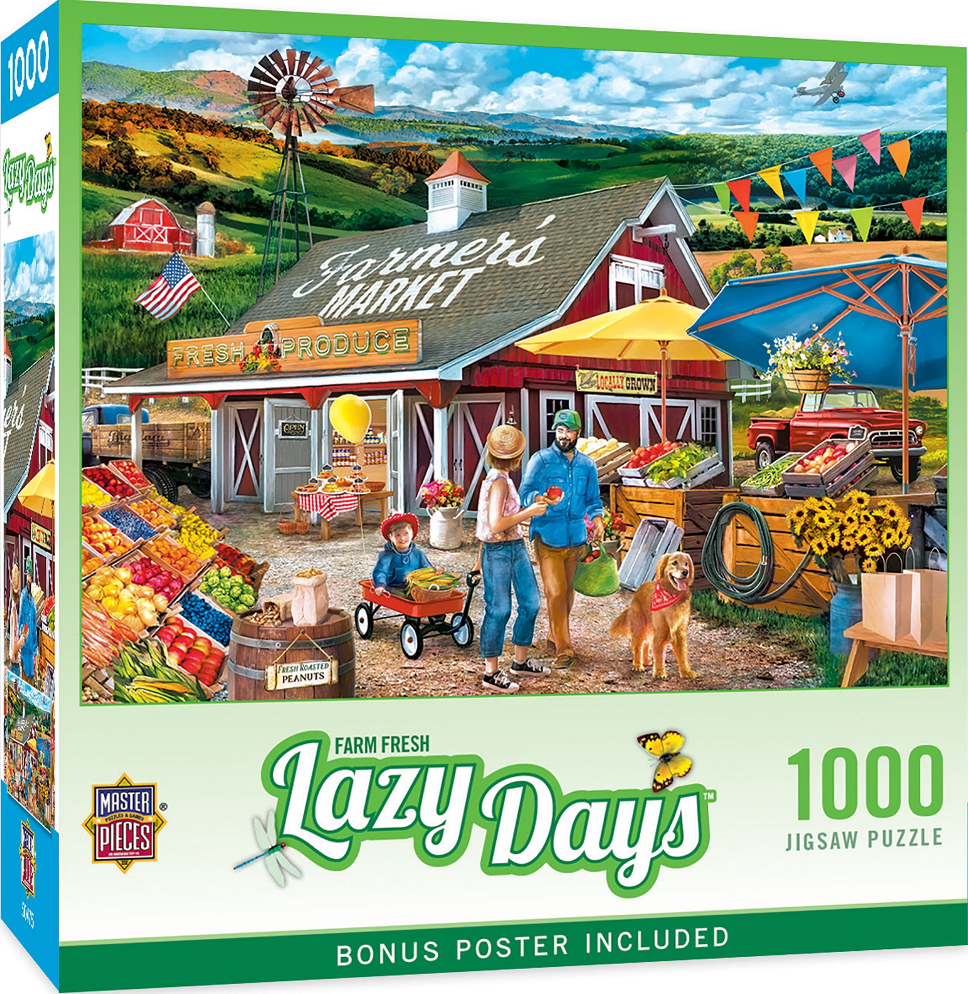 Lazy Days - Farm Fresh 1000 Piece Puzzle