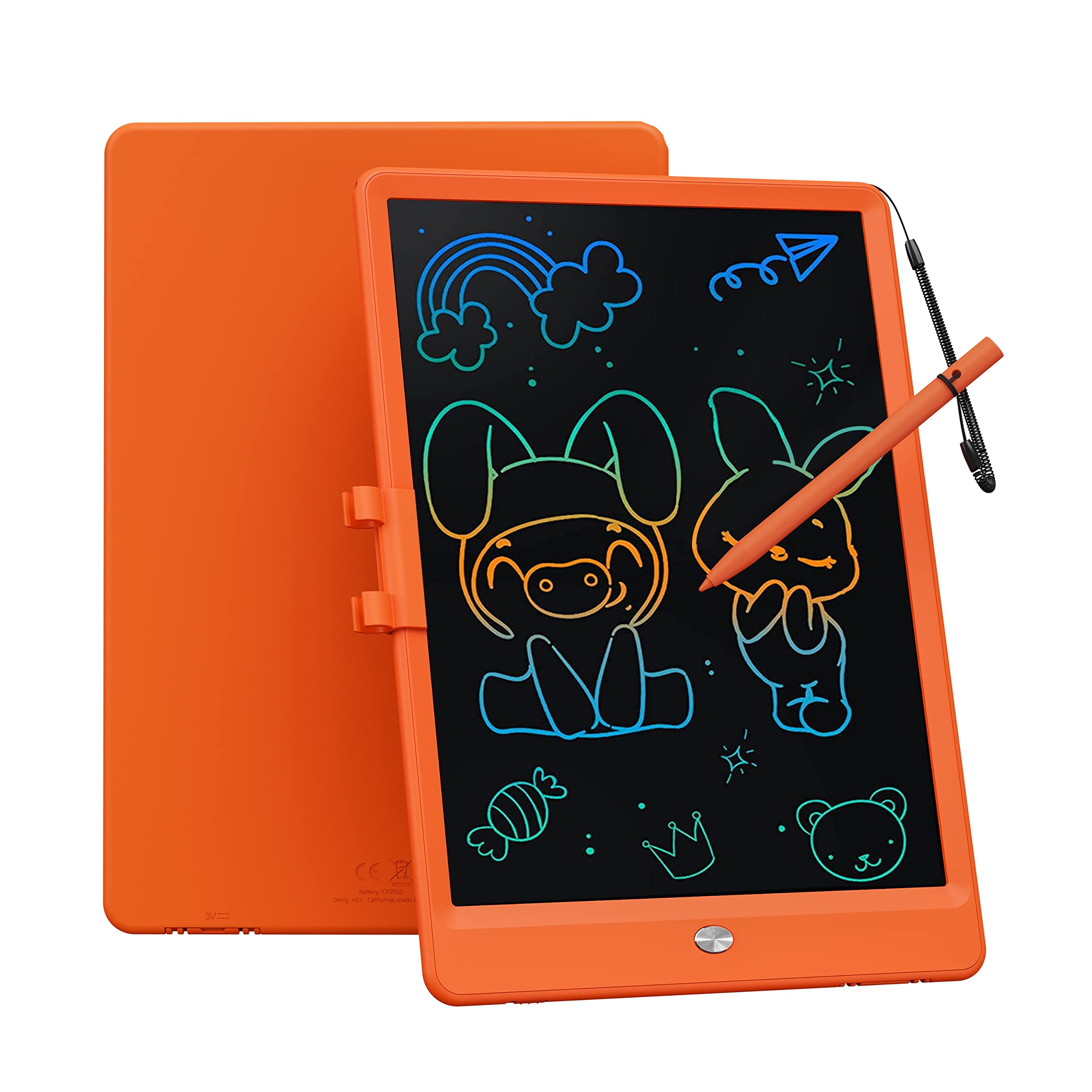  Sketch Pads for Drawing Kids, LEYAOYAO LCD Writing Tablet with  Protect Bag Etch a Pads,Colourful Screen Draw Pad Draw Board,Birthday Gifts  for 3 4 5 6 Year Old Girls(Yellow,10-Inch) : Toys