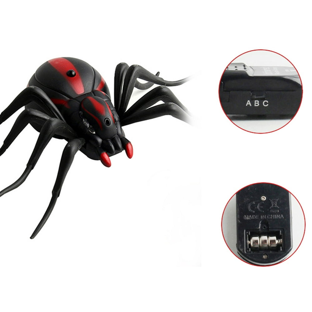 Remote Control Spider Trick Toys Simulation Spider Tricky Toys Infrared