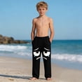 thumbnail image 6 of Kids' Lightweight Printed Casual Beach Pants with Pockets for Outdoor Play and Daily Wear, 6 of 9