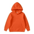 thumbnail image 3 of Kiijoy Big Girls Graphic Hoodie Kids Casual Long Sleeve Hooded Sweatshirt, Sizes 9-10, 3 of 3