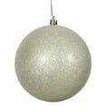 thumbnail image 5 of Vickerman 446478 - 10" Purple Glitter Ball Christmas Tree Ornament (N592506DG), 5 of 7