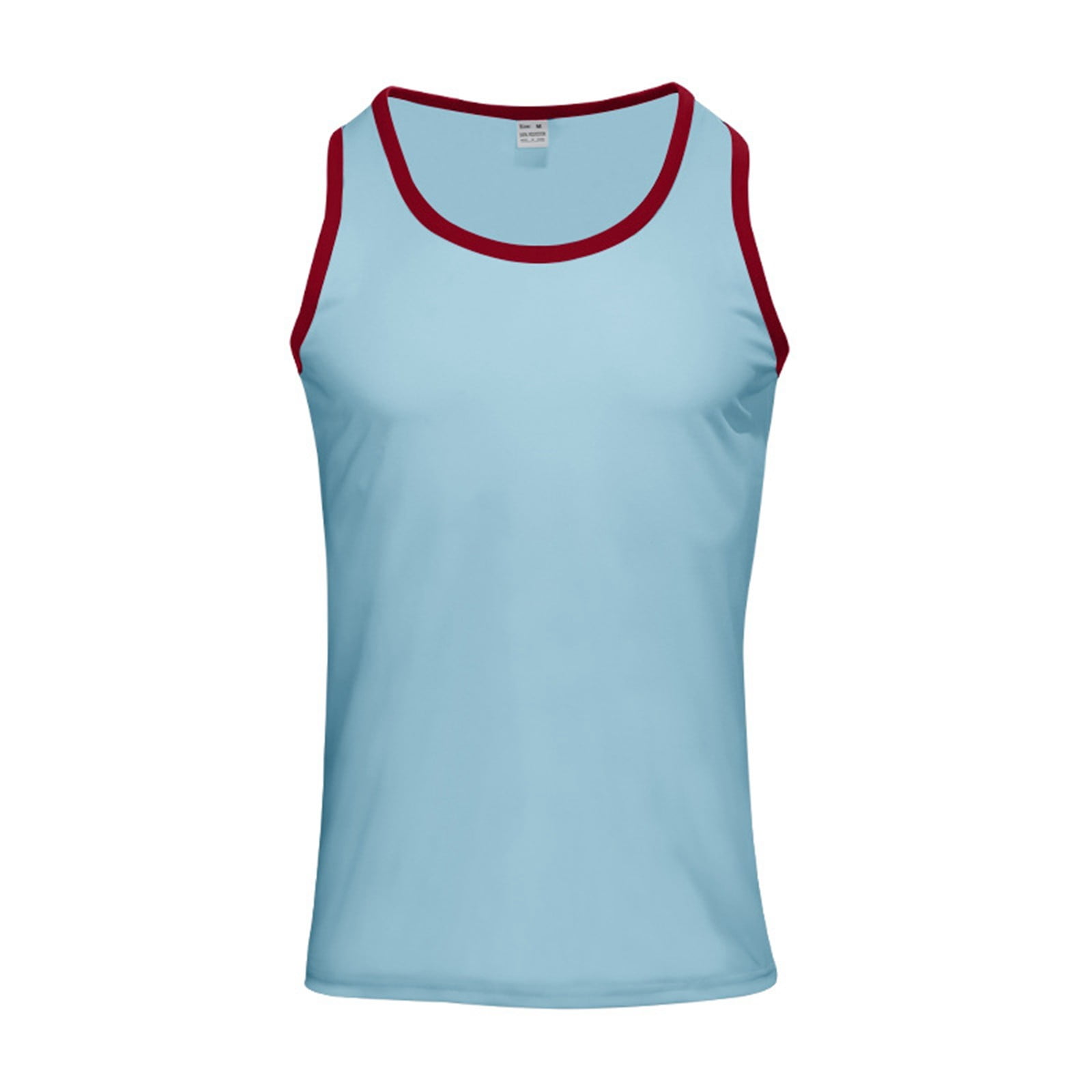 Men's Slim Fit Undershirt Vest Casual Sports Tank Top, Polyester