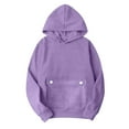 thumbnail image 2 of Women's Essentials Hoodie Full Hoodie Long Sleeve Hooded Fall Outfits for Women Casual Jackets Winter Clothes Hoodies Tops Loose Sweatshirt with Pocket, 2 of 8