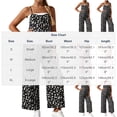 thumbnail image 5 of HBGVBA Maternity Boho Jumpsuit Sleeveless Overalls Boho Print Long Sling Adjustable Waist Loose Breathable Summer Outer Overalls, 5 of 5