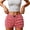 yue866-RD1, variant on Women's Ruffle Shorts Plaid Lace Bloomers Elastic Waist Frill Bottoms Gingham Micro Boyshorts RD2 S