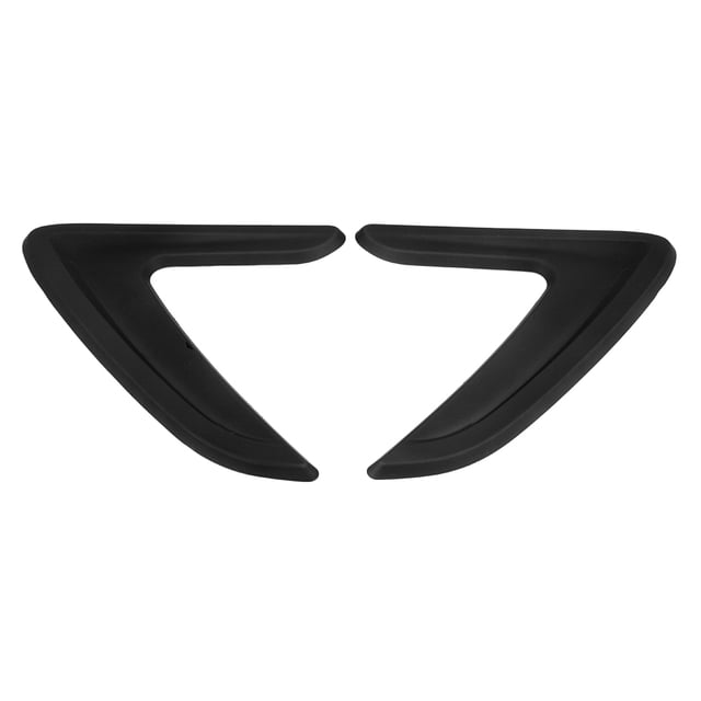 Etiqueta engomada del guardabarros embellecedor de la cubierta de ventilación lateral del coche para BMW Serie 3 F30 2012-2016 negro