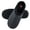 Dark Black, variant on Hanes Mens ComfortSoft Memory Foam Padded Indoor/Outdoor Clog Slipper
