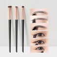 thumbnail image 6 of Aellinatey Professional Small 3Pcs Makeup Brush Travel Set for Lashes Face Eyeshadow, 6 of 21