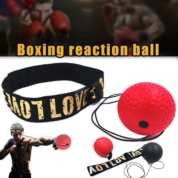 Boxing Training Fight Ball Reflex Speed Reaction Punch Combat Muscle Exercise 