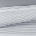 thumbnail image 2 of Brooklyn Loom Niari Yarn Dye Stripe Grey Cotton 2-Piece Twin XL Comforter Set, stripe themed, for Men and Women, OEKO-TEX Certified Confidence, 2 of 9