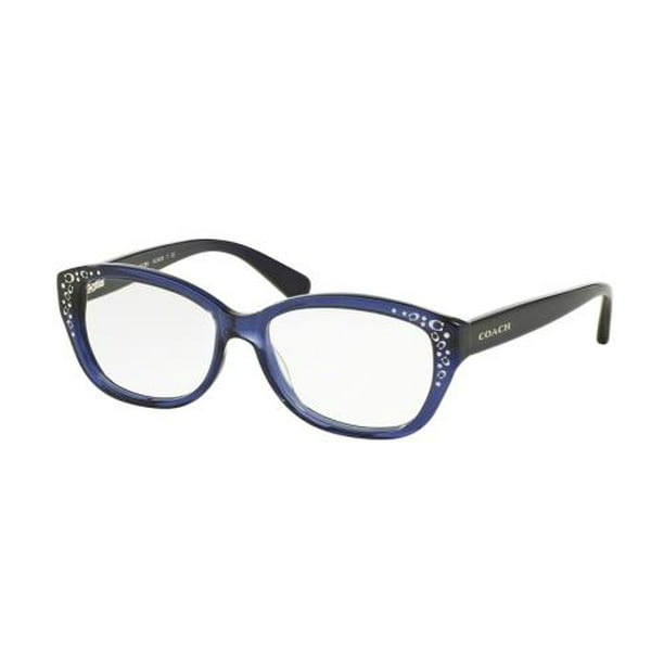Coach Eyeglasses Hc 6076 5110 Navy 53mm