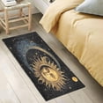 thumbnail image 5 of Coolnut Sun and Moon Bath Rugs 39 x 20 Inch, Soft Absorbent Washable Plush Carpet with Non-Slip Rubber Back for Entryway, Bedroom, Kitchen, Bathroom Home Decor Gifts, 5 of 7