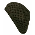 thumbnail image 1 of Sakkas Thick Knit Open Weave Slouch Fashion Beret - Olive - One Size, 1 of 1