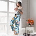 thumbnail image 6 of Picia Icecream Truck Womens Soft Woven Cotton Elastic Waistband Sleep Pajama Pant Lounge Sleep Pant With Pockets And Drawstring-Medium, 6 of 9