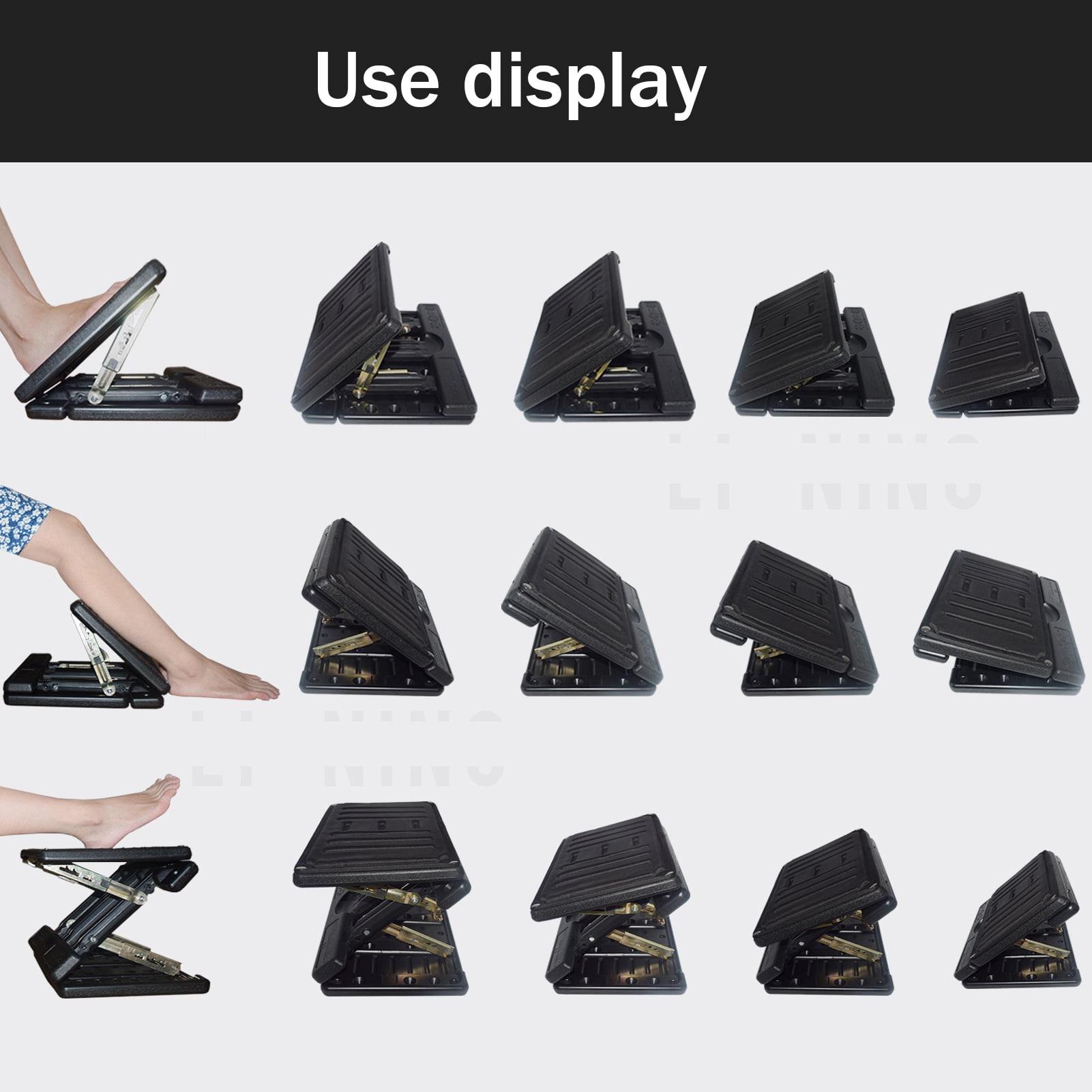 Buy Catinbow Ergonomic Footrest, Desk Foot Rest, Car Foot Rest, Adjustable Footrest with