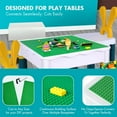 thumbnail image 6 of 6 Pack Classic Baseplates, 10"x10" Building Board Base Plates 100% Compatible with All Major Brands, For Children Over Three Years Old,Green, 6 of 7