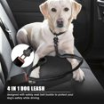 thumbnail image 4 of Reflective Shock Absorbing Pet Leashes with Car Seatbelt for Large Dogs Heavy Duty Tactical Bungee Dog Leash No Pull Dog Leash, 4 of 10