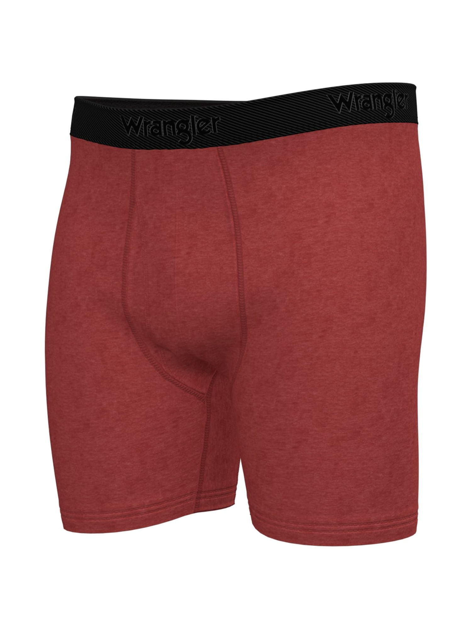 Wrangler Five Star Premium Pro Venture Men’s 6" Boxer Briefs, 3-Pack