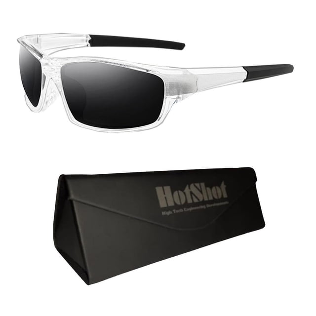 Anteojos de resina Hot Shot GalactPrime 1 Pza Gris Sport Protección UV Lente de Resina