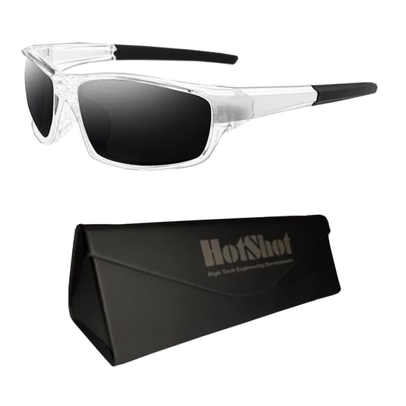 Anteojos de resina Hot Shot GalactPrime 1 Pza Gris Sport Protección UV Lente de Resina