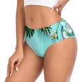 thumbnail image 2 of Balery Tropical Pineapple Ropa Interior de Algodón para Mujer con Dibujo – Braguitas Cómodas y Elásticas, Estilo Clásico-X-Large, 2 of 6
