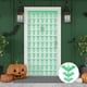 thumbnail image 2 of Nvzi Paquete de 2 cortinas con flecos para decoración de fiestas, cortinas de fondo de oropel para fiestas, serpentinas de murciélagos,cortinas de lluvia para puertas, verde, 2 of 4