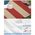 thumbnail image 6 of Puerto Rico Flag Beach Towels Oversized Super Absorbent, Red Blue Vintage Lightweight Bath Towel Quick Dry Sets For Bathroom/Pool/Rv Camping/Beach Play/Gym Room/Picnic 30"x60", 6 of 8