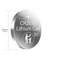 thumbnail image 5 of BQBQERT 6Pcs CR2016 Button Cell Batteries for Watches and Electronics Battery Cells, 5 of 8