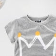 thumbnail image 4 of Staki Baby Boys' Toddler Short Sleeve T-Shirts Crewneck Tops Casual Basic Tees Infant Cute Summer Shirts 18M-12Y,2-3 Years, 4 of 4