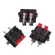 thumbnail image 3 of 5pcs Double Row 4 Position Cable Clip Push Type Speaker Terminal Panel Connector, 3 of 4