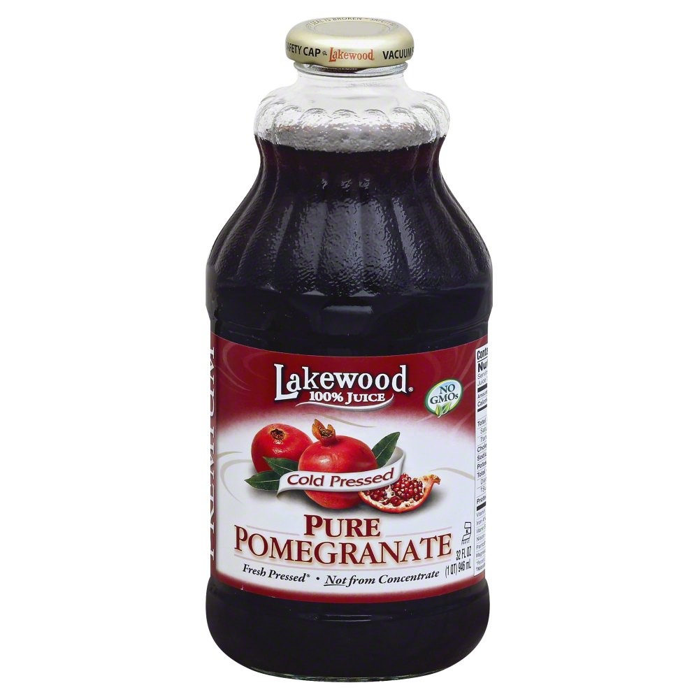 Lakewood Cold Pressed Pure Pomegranate Juice, 32 Fl. Oz.