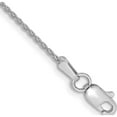 thumbnail image 1 of 14K White Gold Wg 1.2mm Parisian Wheat Chain (6 X 1.2) Made In United States pen261-6, 1 of 4