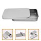 thumbnail image 2 of Latas de hojalata rectangulares con tapas Latas vacías para almacenamiento Metal resistente 54 piezas, 2 of 6