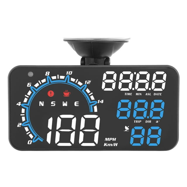 Compteur de Vitesse GPS Alarme de Vitesse Rappel de Fatigue Affichage HD Universel Voiture