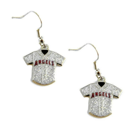 - MLB Glitter Jersey Earrings Dangle Charm Team Logo PICK YOUR TEAM w/Gift Box