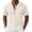 White, variant on Mens Cotton Linen T-Shirts Casual Short Sleeve Shawl Collar Summer Beach 1/4 Button Down Shirts Plain Hippie Yoga Tops Breathable Vacation Cruise T-Shirt for Outdoor Daily Wear