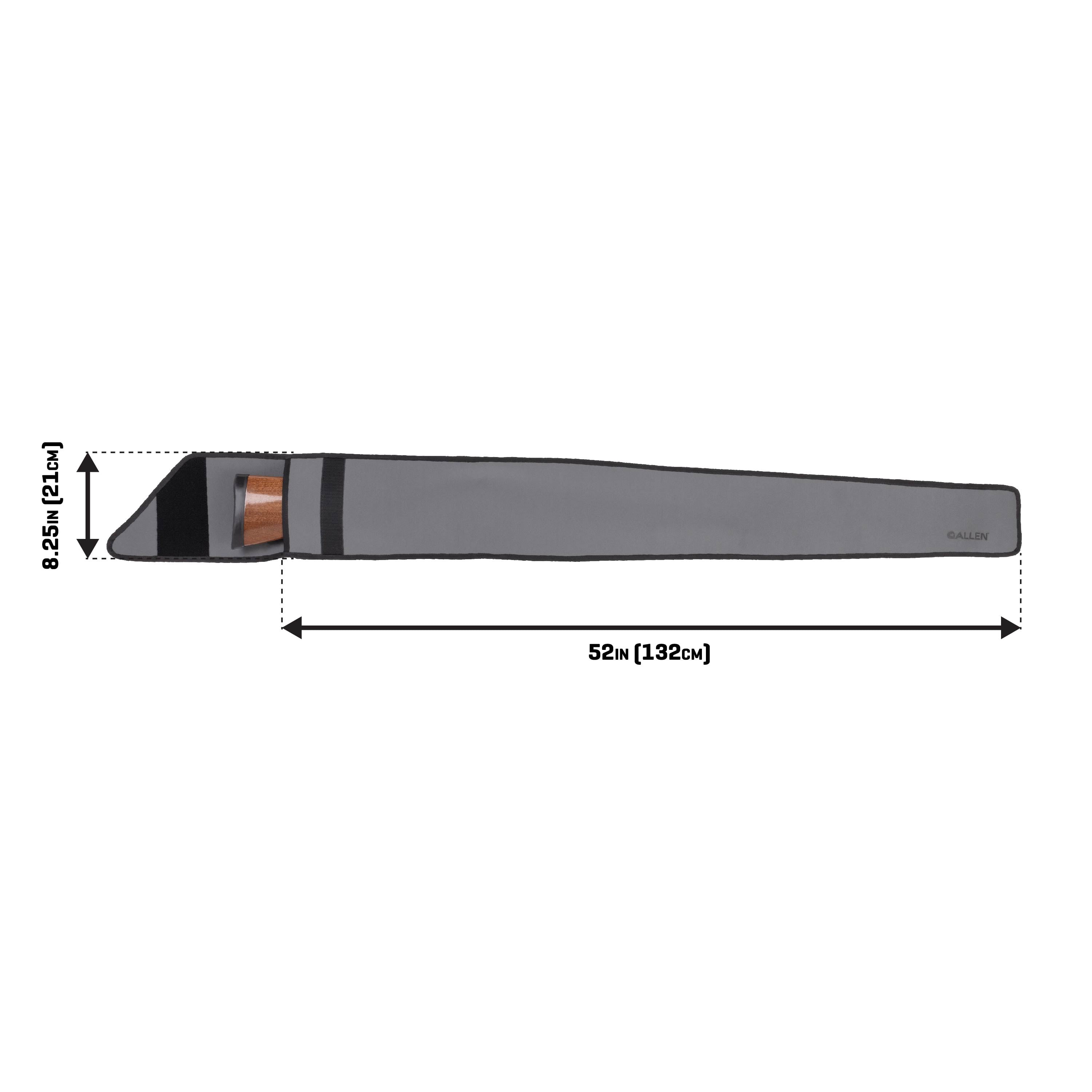 Allen Company Neoprene Shotgun Case 52 in Gray Soft Gun Sleeve