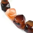 thumbnail image 2 of Red Agate Beaded Necklaces for Women Men 20.08~21.26 inch(51~54cm), 2 of 3