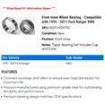 thumbnail image 2 of Front Inner Wheel Bearing - Compatible with 1995 - 2011 Ford Ranger RWD 1996 1997 1998 1999 2000 2001 2002 2003 2004 2005 2006 2007 2008 2009 2010, 2 of 2