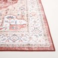 thumbnail image 6 of SAFAVIEH Arizona Lancaster Oriental Polyester Area Rug, Rust/Gold, 6' x 9', 6 of 13