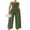 Army Green, variant on Jumpsuits for Women One Piece Jumpsuit Wide Leg Sleeveless Crewneck Casual Dressy Womens Romper Jumpers With Pockets Summer Vacation Outfits 2026