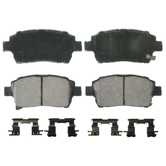 Wagner QuickStop ZD990 Ceramic Disc Brake Pad Set Fits select: 2003-2009 TOYOTA PRIUS, 2004 TOYOTA SCION