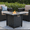 Black, variant on ENYOPRO 28" Propane Fire Pit Table, 2-in-1 Outdoor smokeless firepit, 50,000 BTU Output with Wind Guard and Steel Lid, Auto-Ignition Gas Fire Pit for Patio, Porch, Camping, Backyard, Garden